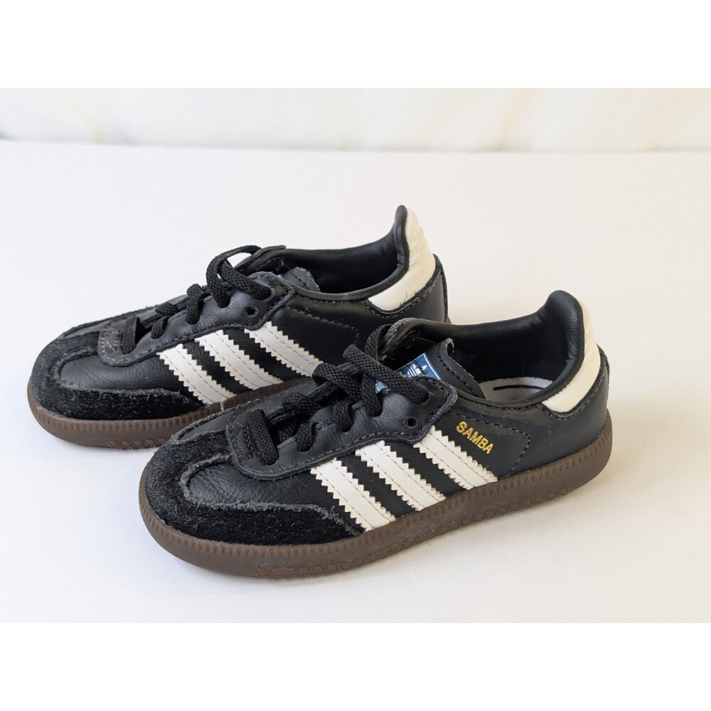 adidas Classic Samba OG Kids' Size 6K Shoes White/Black